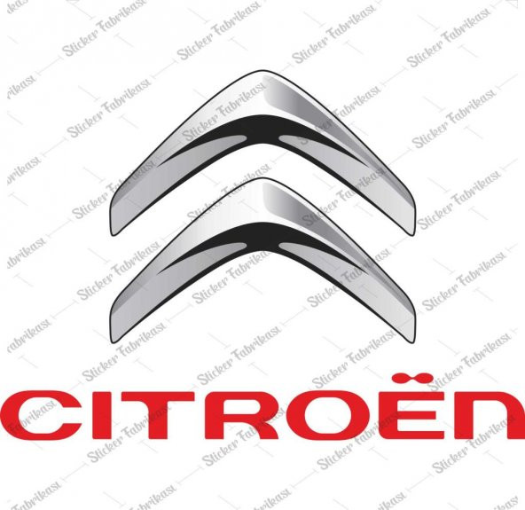 Citroen Logo Sticker 00588 - 1