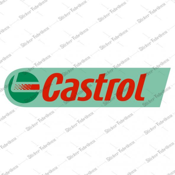 Castrol Logo Sticker 00571