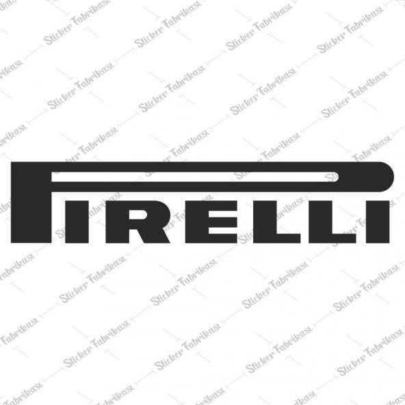 Pirelli Logo Sticker 00568