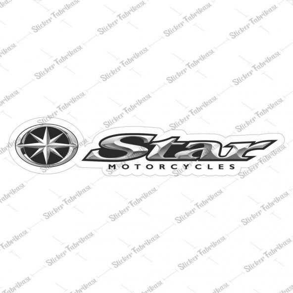 Star Motorcycles Sticker 00368