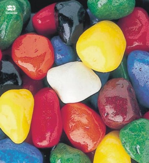 Natural Color Renkli Akvaryum Çakılı 1 kg - 2