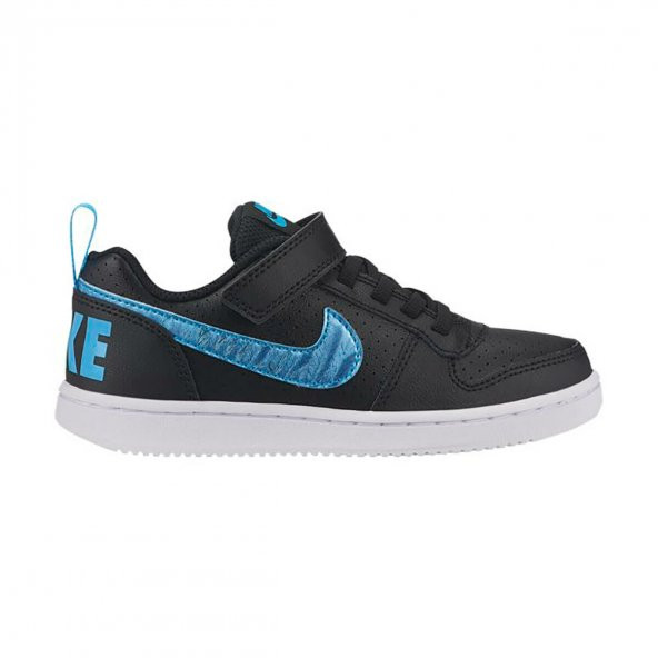 Nike COURT BOROUGH LOW EP (PSV Siyah Kız Çocuk Sneaker Ayakkabı BV0748-001