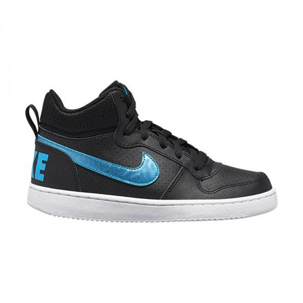 Nike COURT BOROUGH MID EP (GS) Siyah Kız Çocuk Sneaker Ayakkabı BV1610-001 - 1
