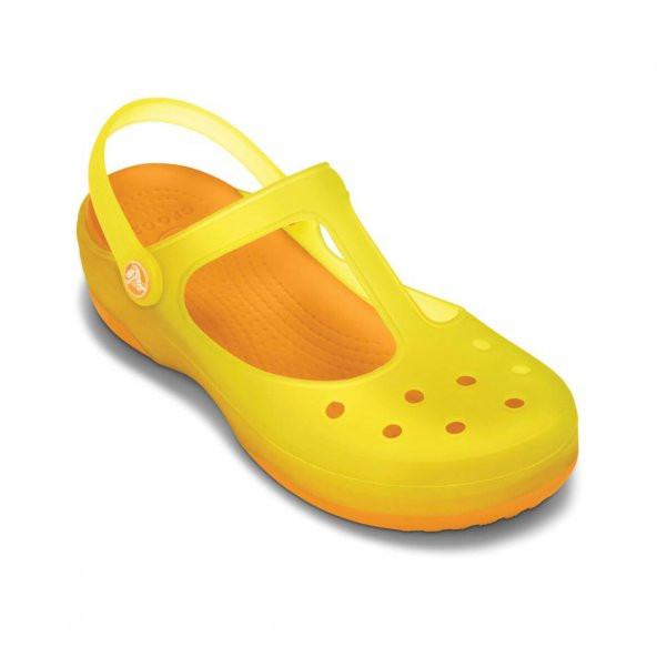 Crocs CARLIE MARY JANE WOMENS Turuncu Kadın Sandalet - 6