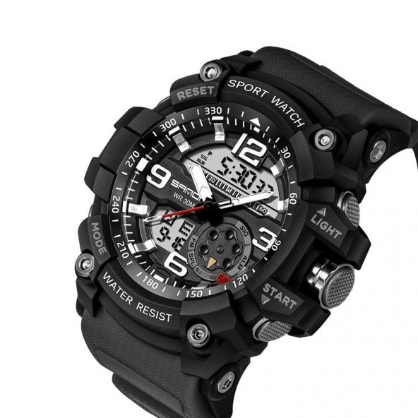 Sanda 759 Kol Saati Su Geçirmez Spor Asker S Shock - 3
