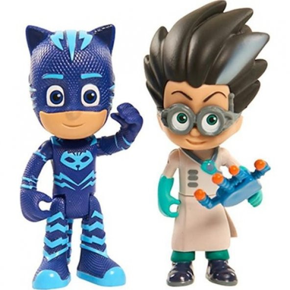 Pijamaskeliler Pjmasks Figür Oyuncak 10 Lu Set Pijamasks Figur - 4