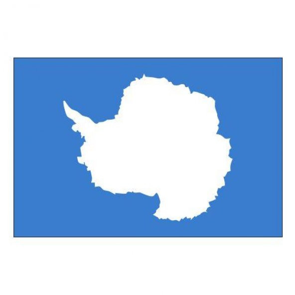 Antarktika Gönder Ülke Bayrağı 100x150