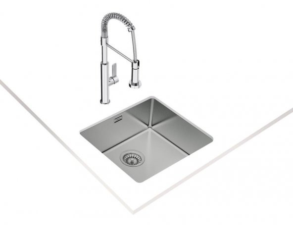 TEKA BE LINEA 45.40 RS15 PASLANMAZ ÇELİK TEZGAH ALTI EVYE - 2