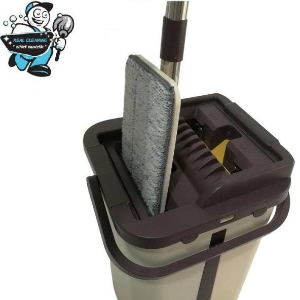 Magic Mop M600 Temizlik Seti Sihirli Kendini Temizleyen Paspas 3 Pedli - 7