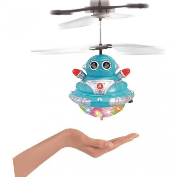 Kutulu Işıklı Sihirli Uçan Daire (Ufo) N669/HZ-147