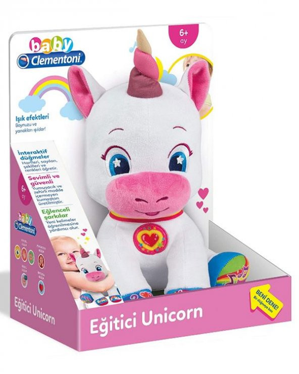 Baby Clementoni +6 Ay Eğitici Unicorn