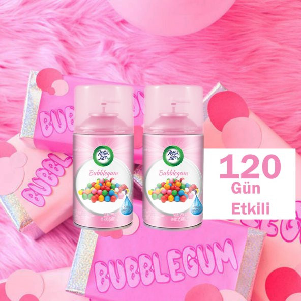 Misslife Bubblegum 2li Set 250ml