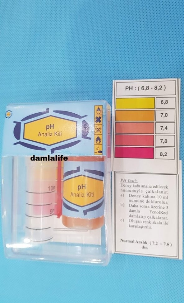 Su Testi Analiz Ph Kiti Sıvısı - 3