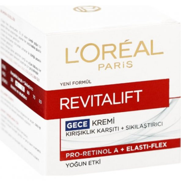 LOréal Paris Dermo Expertise Revitalift 50 Ml Gece Kremi
