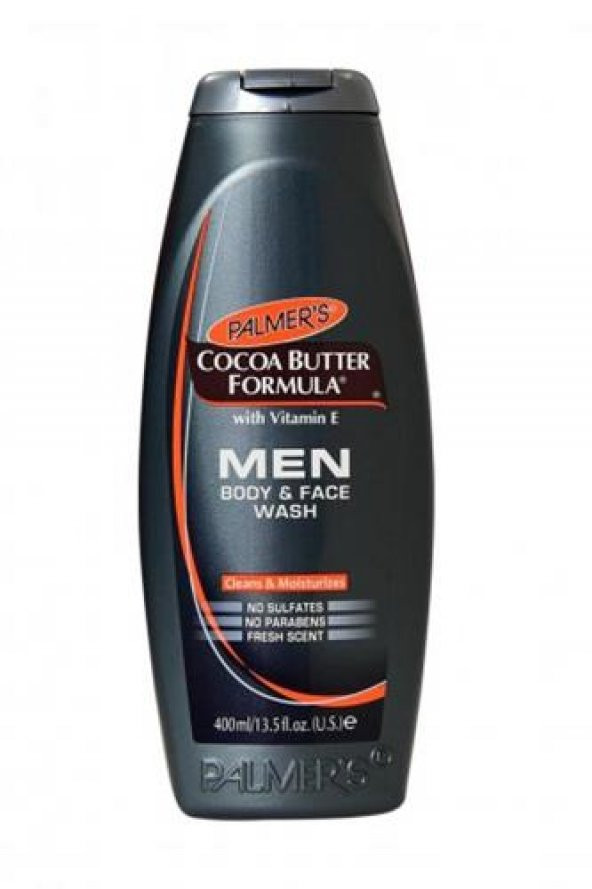 Palmers Men Body &amp Face Wash Cleans and Moisturizes 400ml