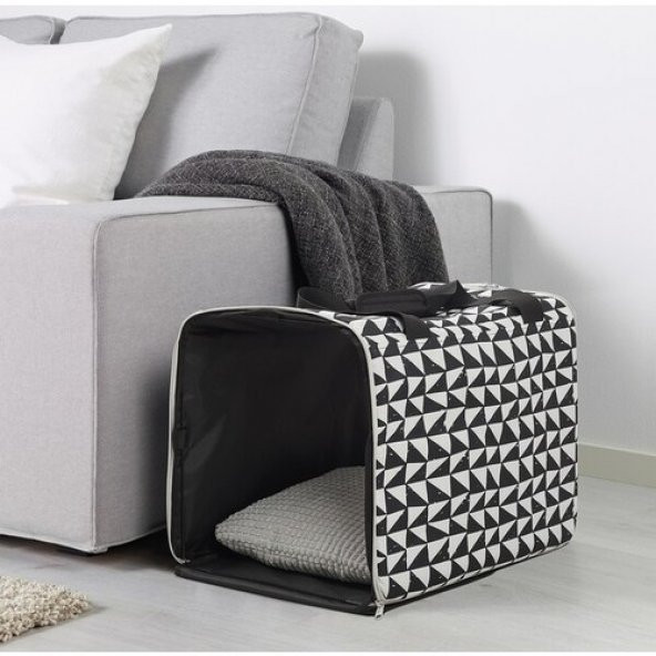 IKEA Lurvig Katlanabilir Kedi Köpek Evcil Hayvan Taşıma Çantası - 2