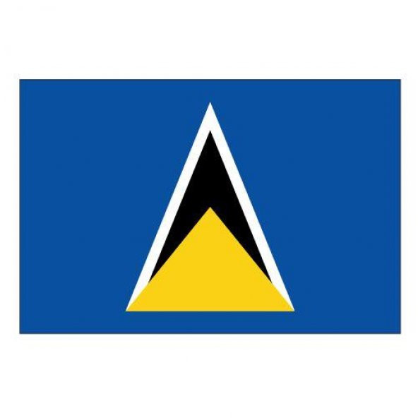 Saint Lucia Gönder Ülke Bayrağı 100x150