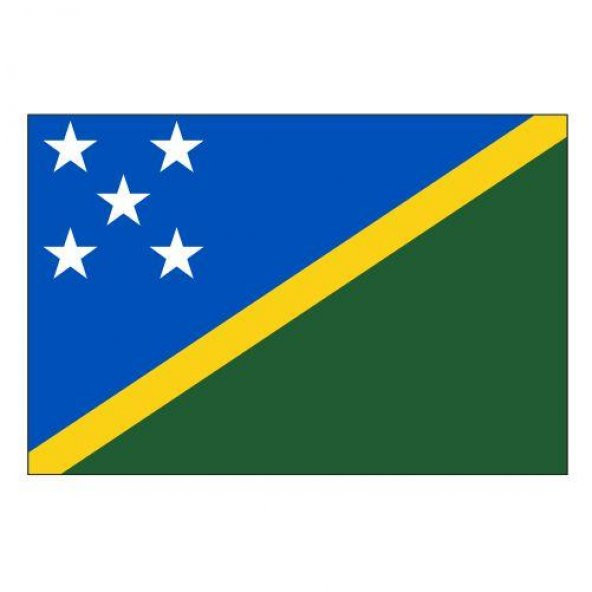 Solomon Adaları Gönder Ülke Bayrağı 100x150