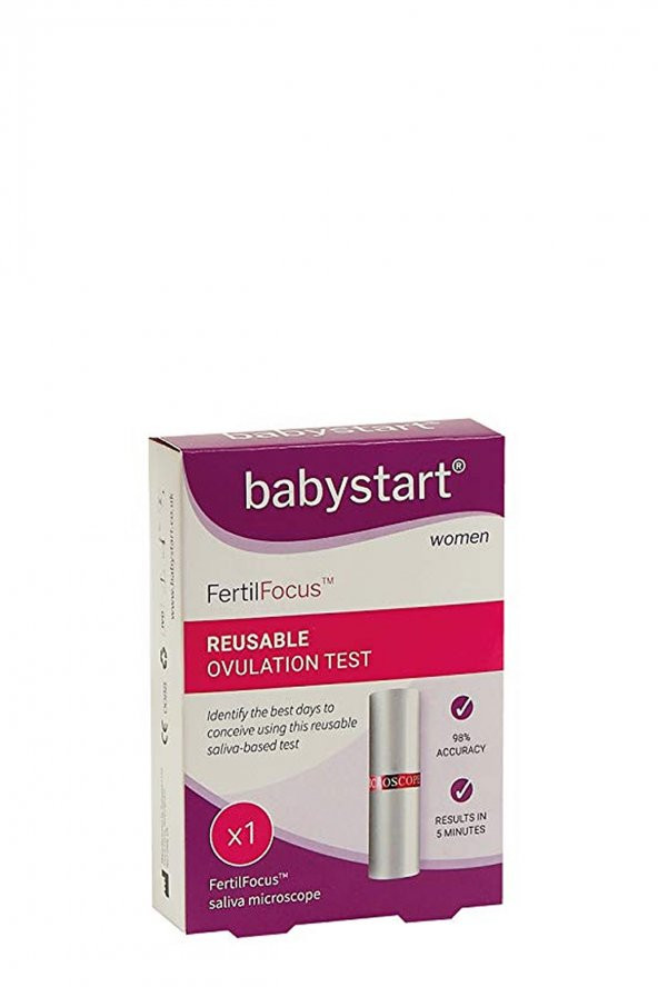 Babystart FertilFocus Tükürükten Ovulasyon Mikroskop