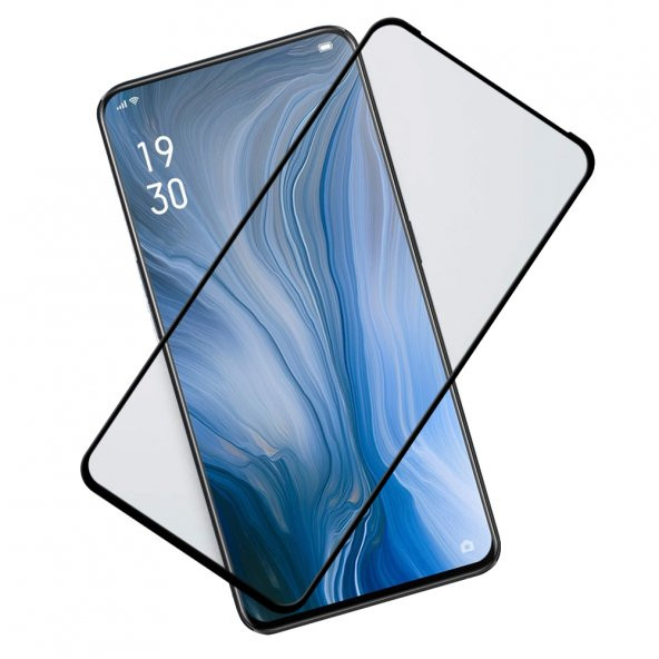 Bufalo Oppo Reno2 Z Ekran Koruyucu 6D Nano Tam Kaplayan Siyah - 3