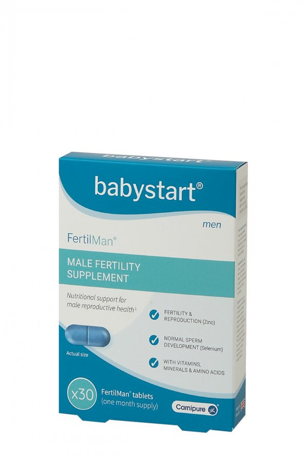 Babystart FertilMan Erkek için Multivitamin - [ 1 Kutu / 30 Tablet ]
