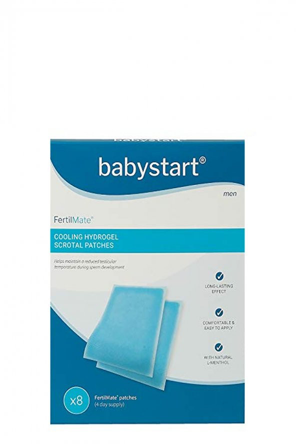Babystart FertilMate Erkek için Soğutucu Bant - [ 1 Kutu / 8 Bant ]