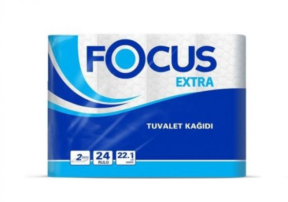Focus Extra Tuvalet Kağıdı 2 Katlı 24 Rulo