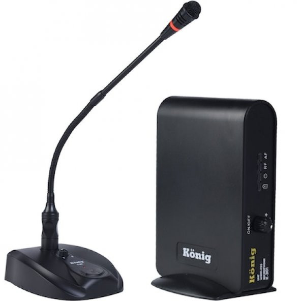 KÖNİG UHF Kablosuz Masa Mikrofonu K-301 M - 11