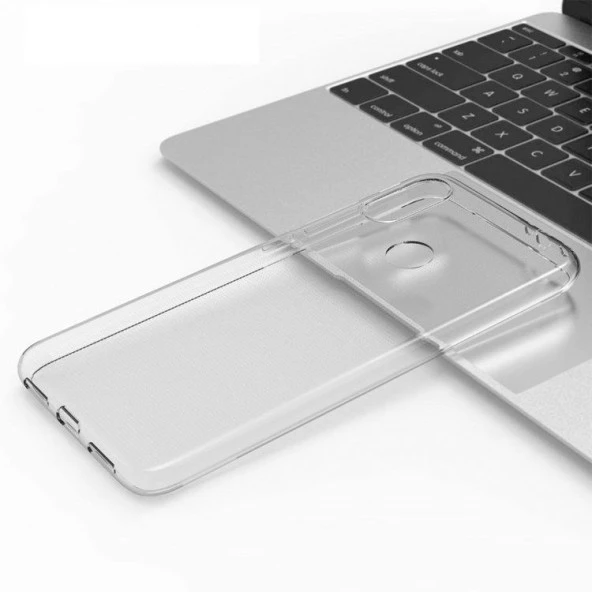 Samsung A20S Şeffaf Slikon Kılıf - 02 MM Şeffaf Telefon Kılıfı - 6