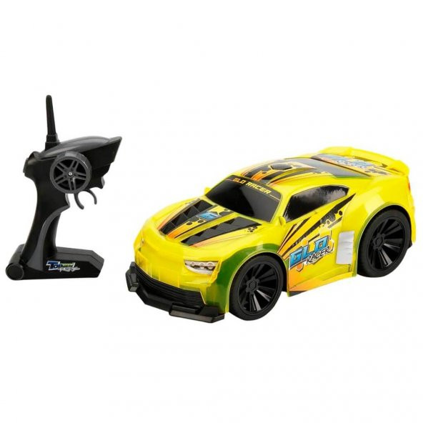 Sunman 1:16 Uzaktan Kumandalı Sesli ve Işıklı Glo Racer Araba 28 cm - 2