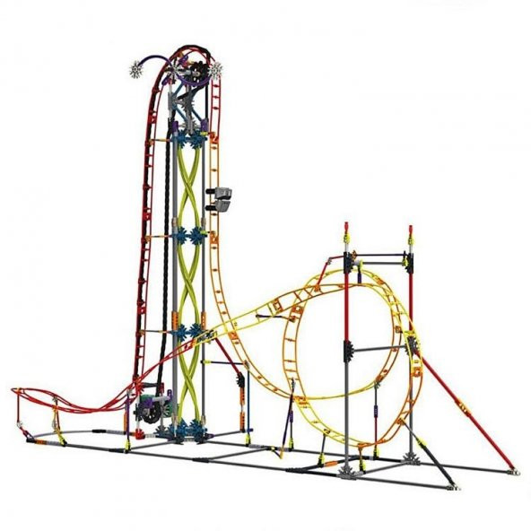 KNex Inferno Motorlu Hız Treni - 17040 - 2
