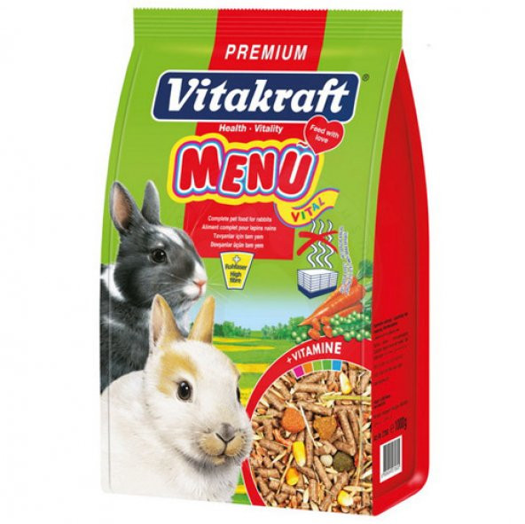 Vitakraft Menu Vital Tavşan Yemi 1000 Gr