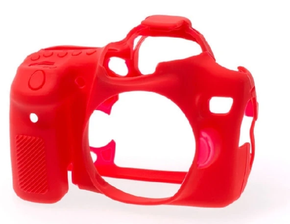 DP Canon 60D Kırmızı Silikon Kılıf