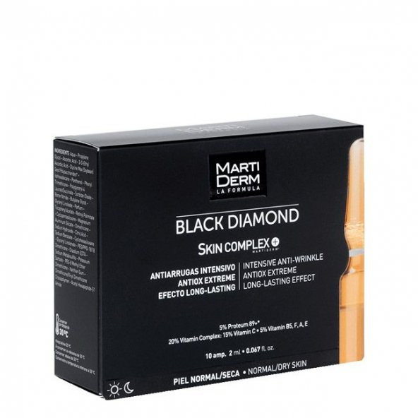 MartiDerm Black Diamond Skin Complex 10 Ampül