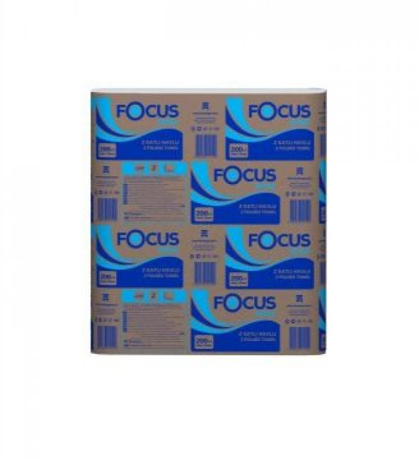 Focus Extra Z Katlamalı Havlu 200 Yaprak