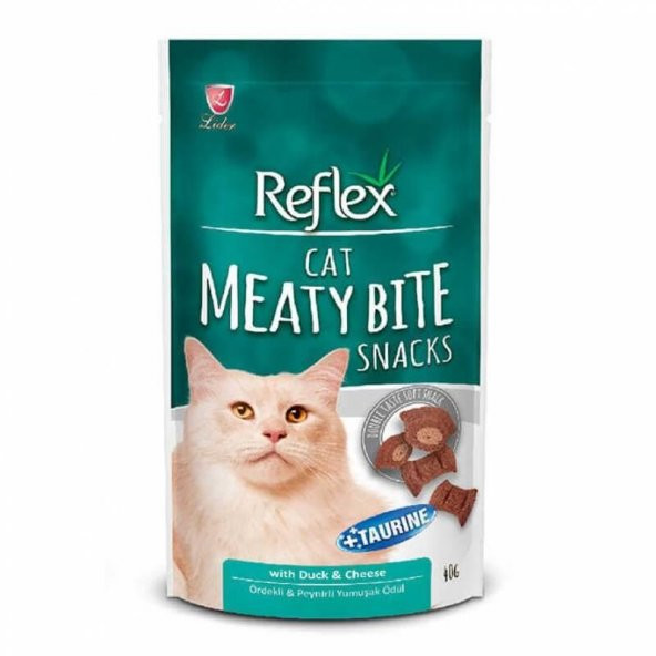 Reflex Meaty Bite Ördek ve Peynirli  Kedi Ödülü 40 Gr