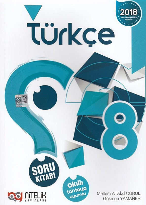 Nitelik 8. Sınıf Türkçe Soru Kitabı