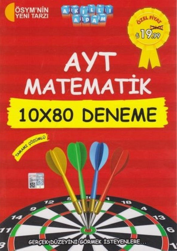 Akıllı Adam AYT Matematik 10x80 Deneme