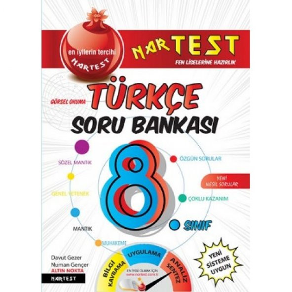 8. Sınıf Süper Zeka Fen Liselerine Hazırlık Türkçe Soru Bankası