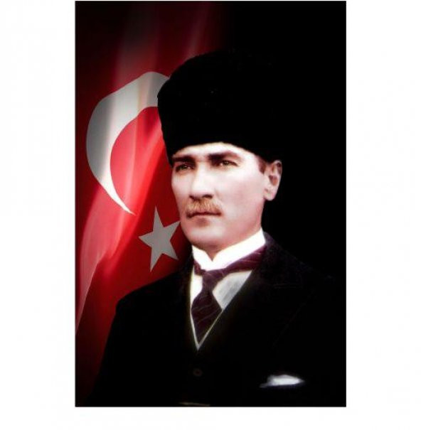 Atatürk Posteri 2x3 metre 200x300 no:7 - 1