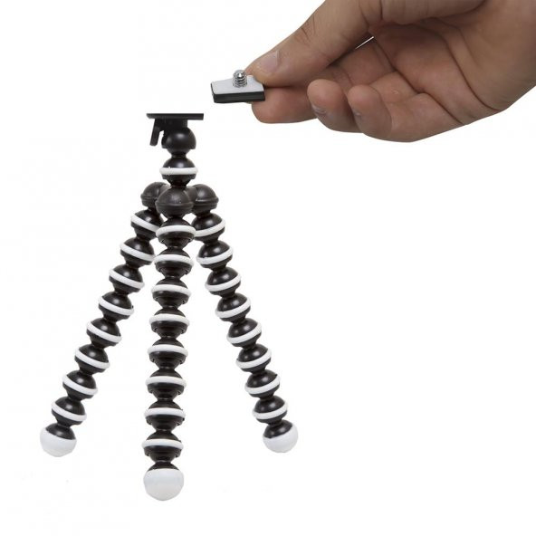 Akıllı Telefonlar için Masaüstü Tripod Seti - Resim 3