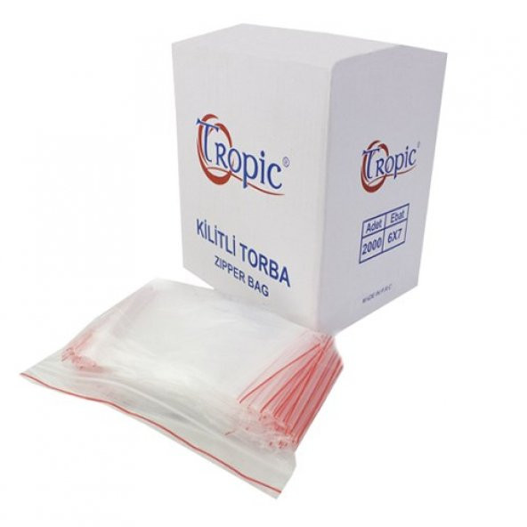 Kilitli Naylon Poşet (Kilitli Naylon Torba) 9X11 CM (100 Adet) - 2