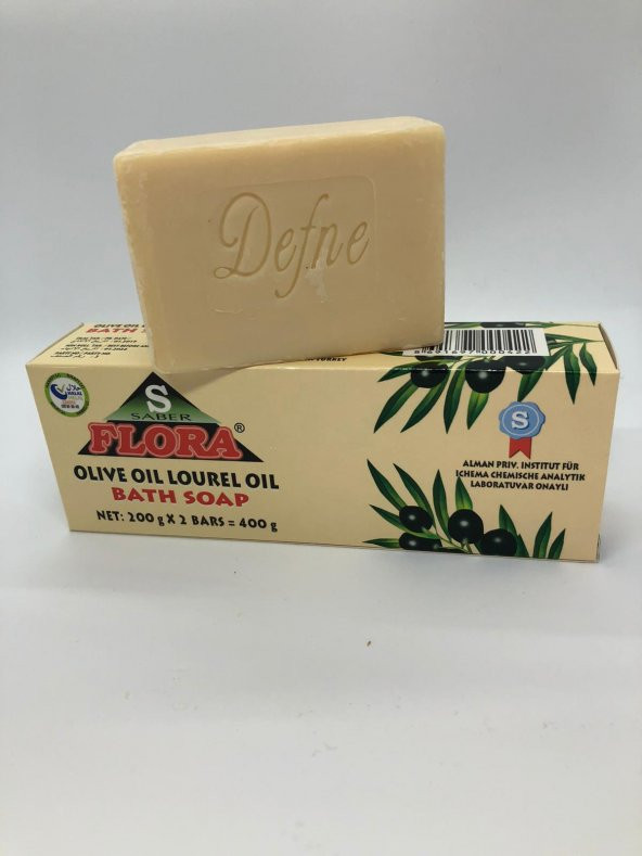 FLORA Z.YAĞLI DEFNELİ BANYO SABUNU 400 g - 2