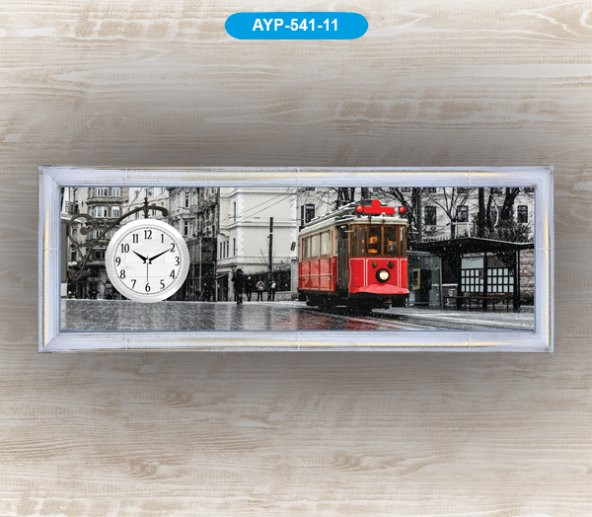 Galaxy Dekoratif Tablo Duvar Saati Ayasofya Cami İzmir Alaçatı - 3