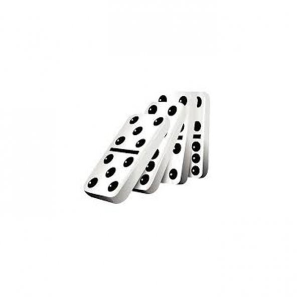 Çantalı Seramik Kemik Domino Oyunu Seti - 2