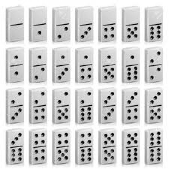 Çantalı Seramik Kemik Domino Oyunu Seti - 3