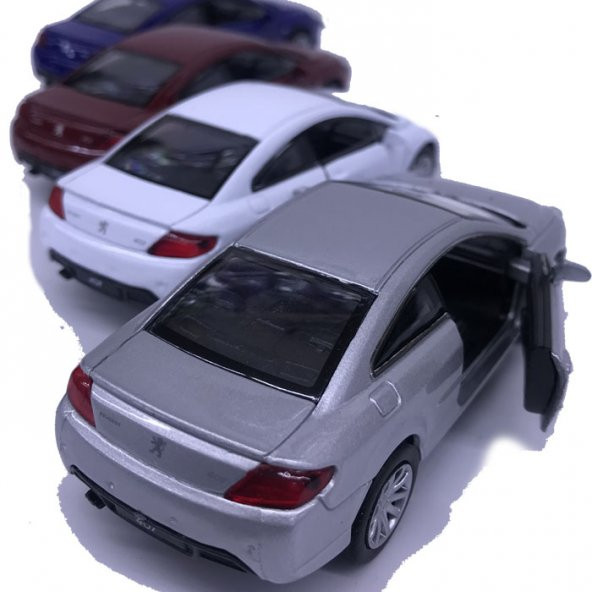 Peugeot Pejo 407 Coupe Çek Bırak Oyuncak Araba Model Metal 12cm - 2