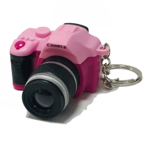 Sesli Işıklı Anahtarlık Fotoğraf Makinesi Ev Araba Anahtarlığı - 2