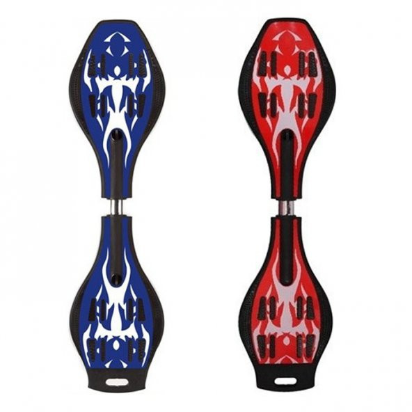 Delta Snakeboard Işıklı 2 Teker Şeytan Kaykay Oxeloboard