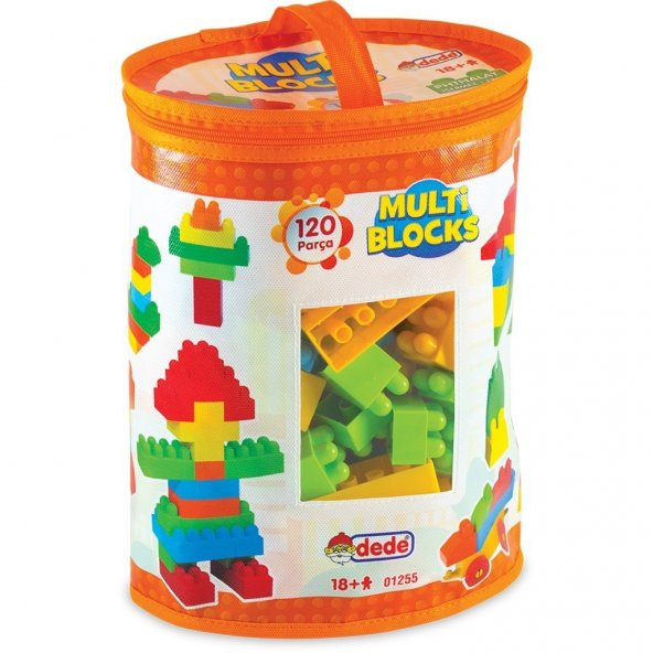 Dede Oyuncak Multi Blocks 62/92/120 Parça Eğitici Lego Oyun Seti - 3